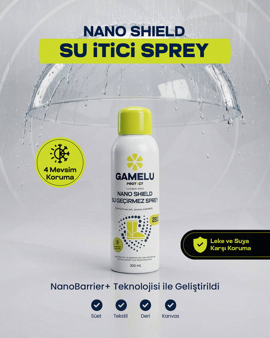 Nano Shield - Su İtici Sprey
