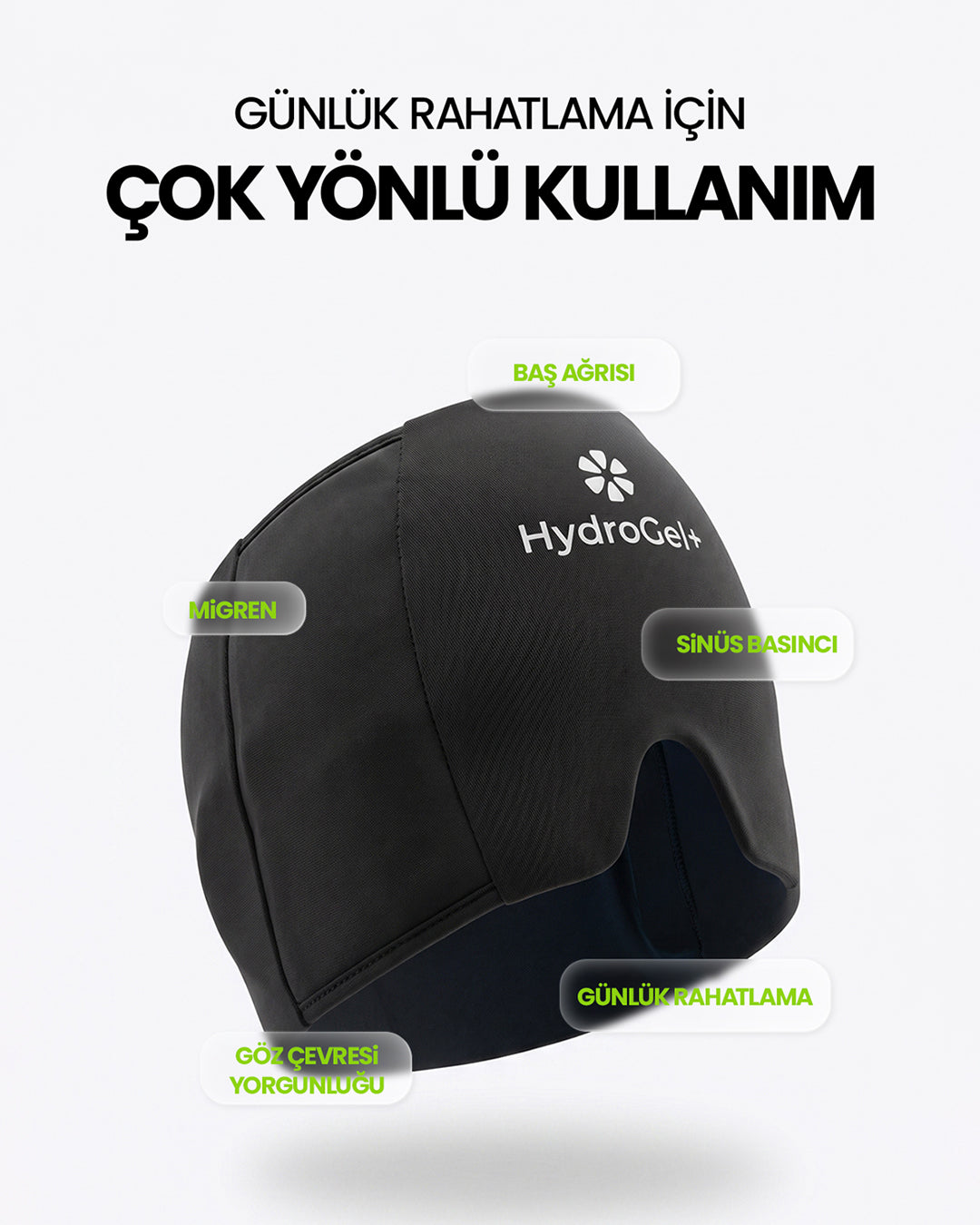 MigraCool+ Migren Şapkası Jel Kompres