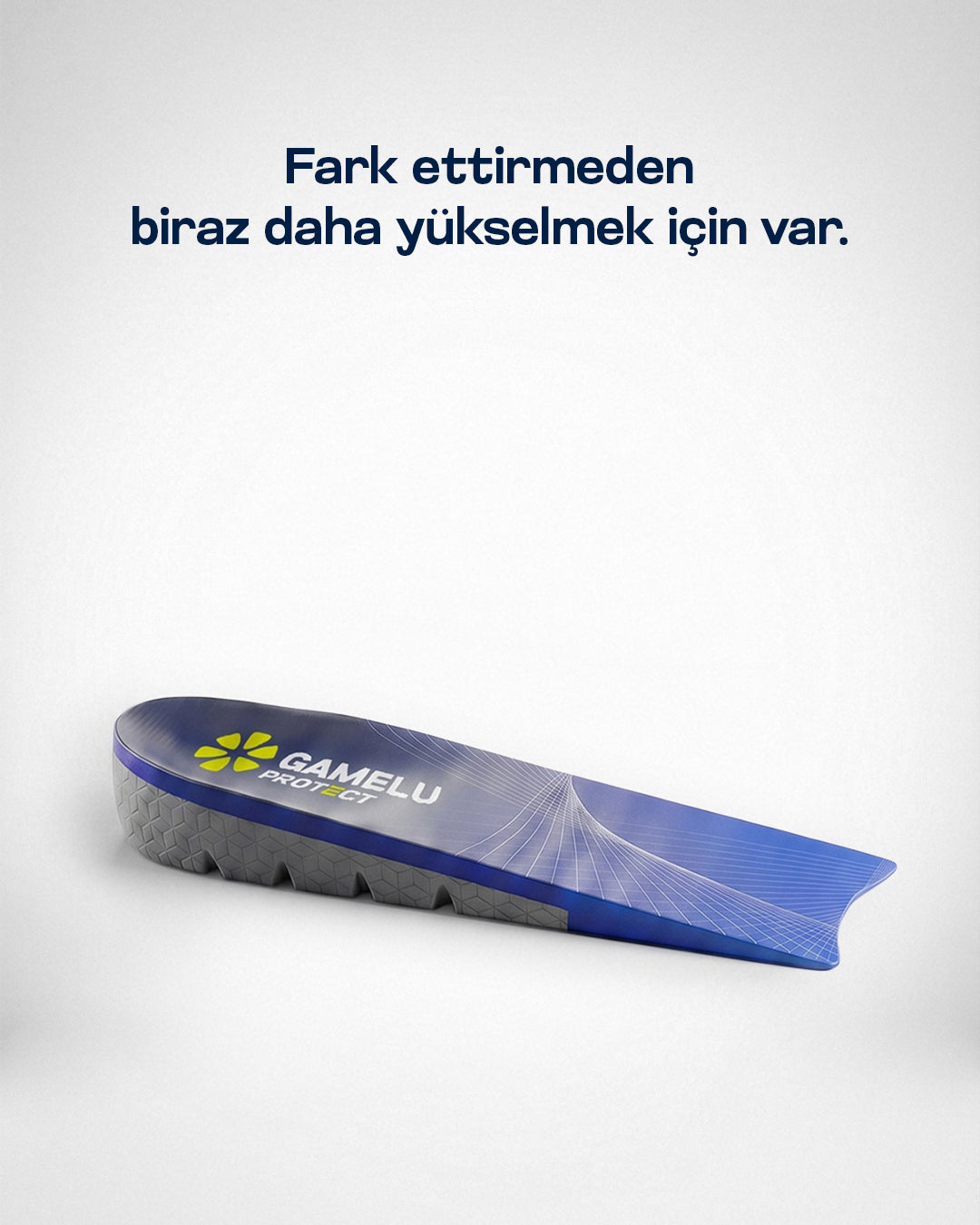 Mid HeightMax+ 2,5cm Boy Uzatıcı Topukluk